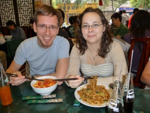 Essen nahe der Tongji Universitaet